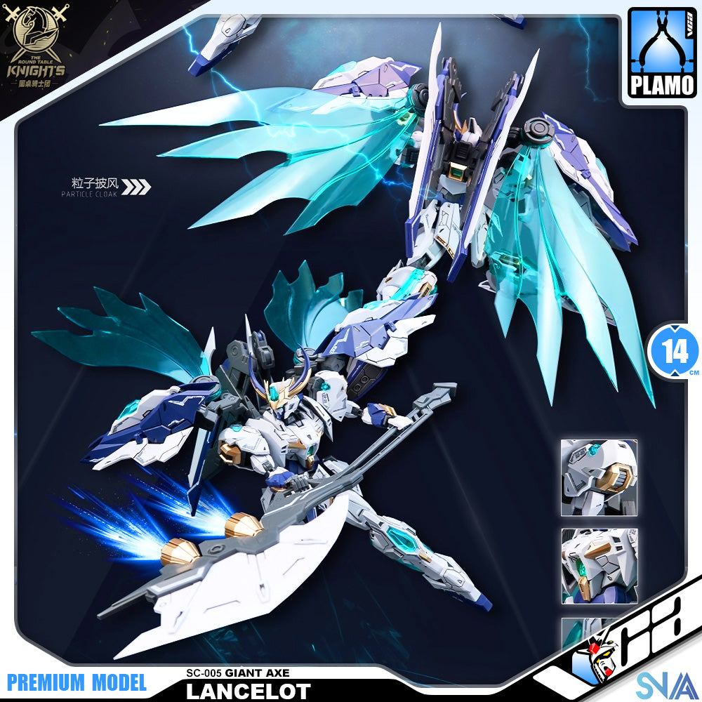 SNAA Giant Axe-Lancelot 巨鸣斧-兰斯洛特 Real Grade RG Plastic Model Action Figure Toy Kit VCA Gundam Singapore SNAA Giant Axe-Lancelot 巨鸣斧-兰斯洛特 Real Grade RG Plastic Model Action Figure Toy Kit VCA Gundam Singapore