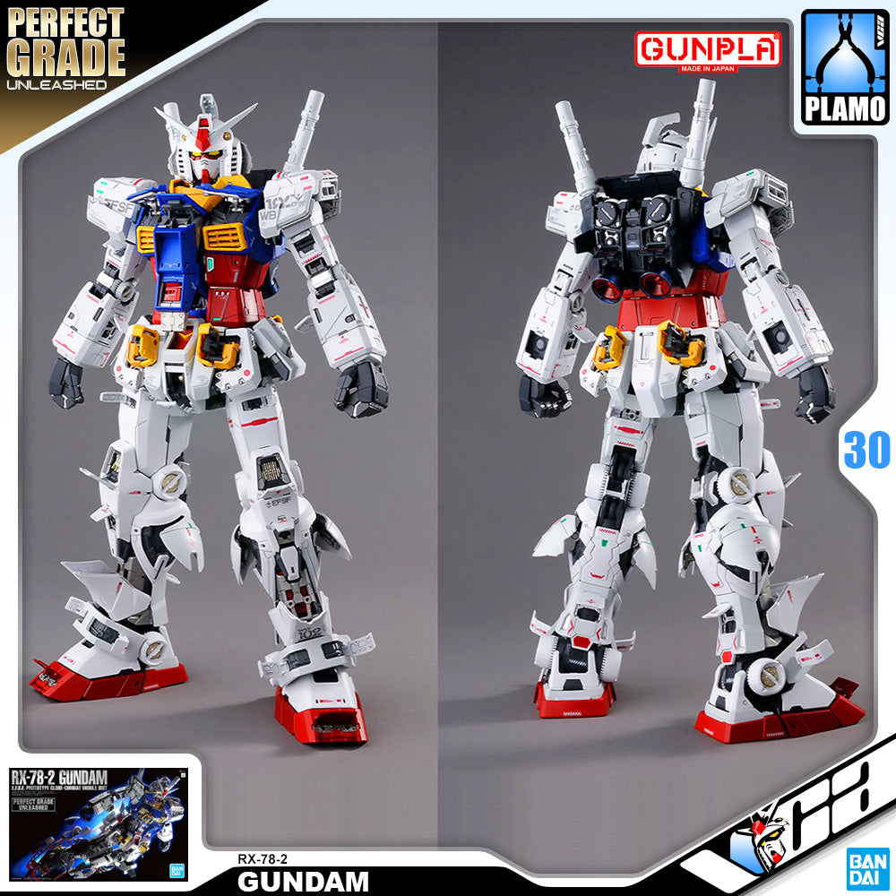 Bandai Gunpla Perfect Grade UNLEASHED PGU RX-78-2 GUNDAM PLASTIC MODEL ACTION TOY VCA SINGAPORE