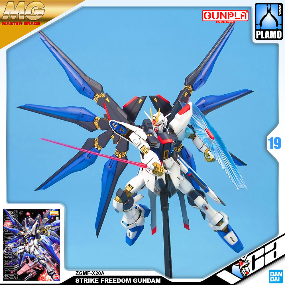 Bandai Gunpla Master Grade 1/100 MG Strike Freedom Gundam Plastic Model Action Toy VCA Singapore