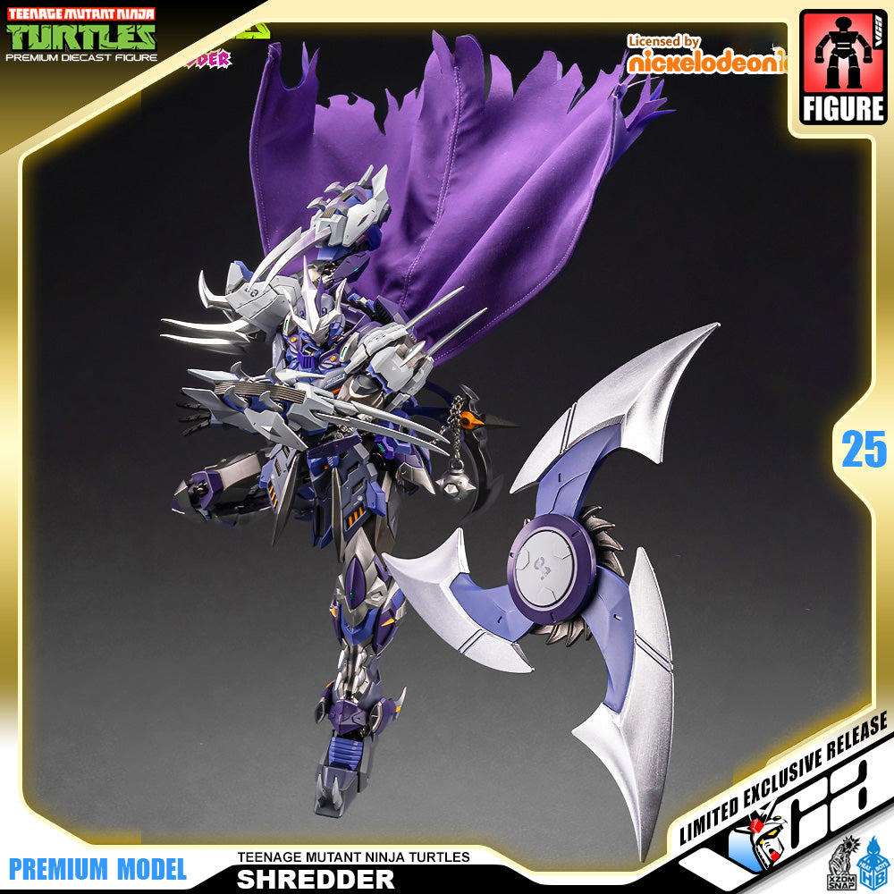 Heat Boys Nickelodeon Teenage Mutant Ninja Turtles Shredder Mecha Metal Structure Premium Action Figure VCA Gundam Singapore Heat Boys Nickelodeon Teenage Mutant Ninja Turtles Shredder Mecha Metal Structure Premium Action Figure VCA Gundam Singapore