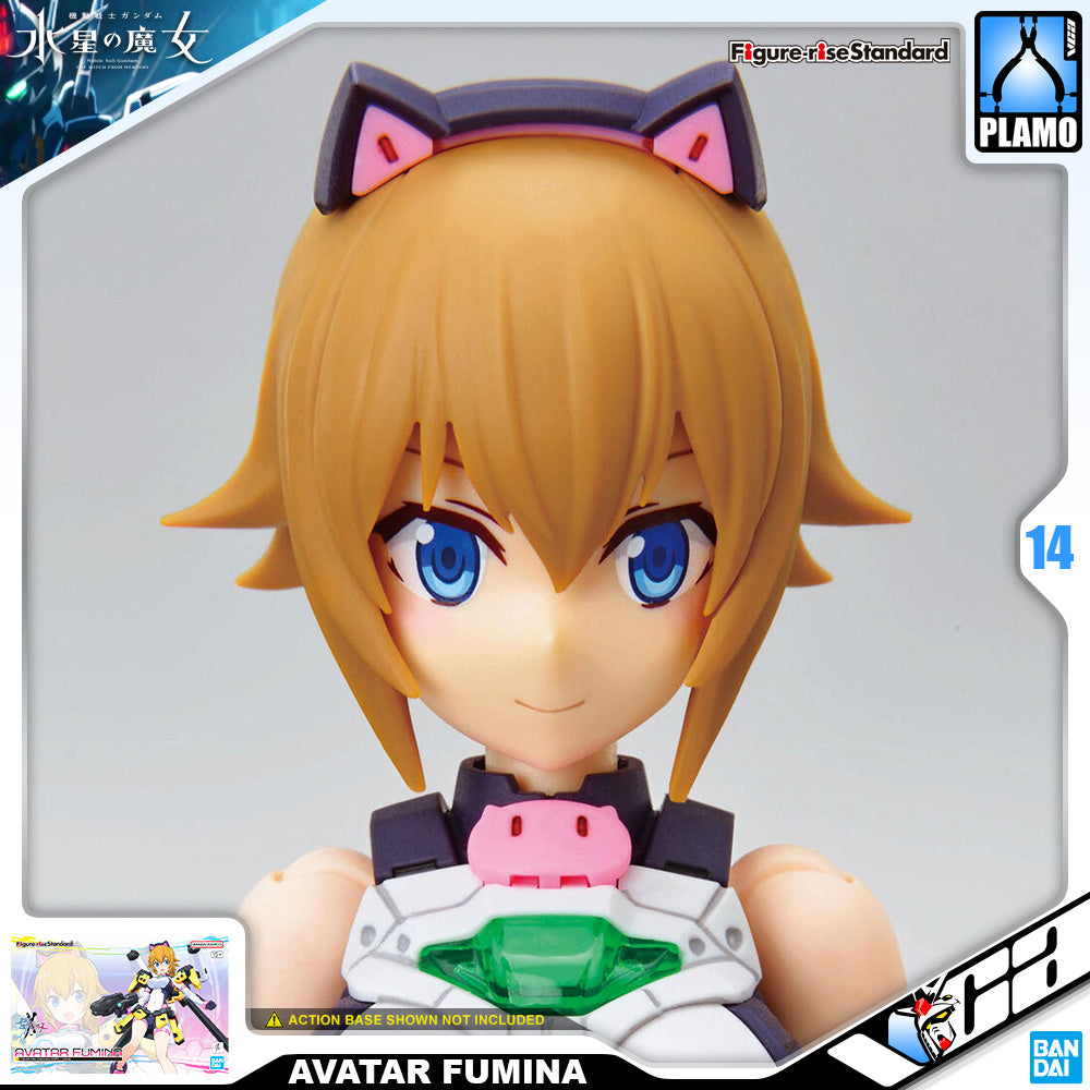 Bandai Figure Rise Standard Fumina Avatar Plastic Model Action Toy Kit VCA Gundam Singapore Bandai Figure Rise Standard Fumina Avatar Plastic Model Action Toy Kit VCA Gundam Singapore