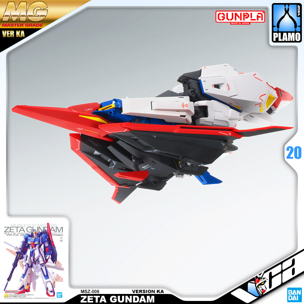 Bandai Gunpla Master Grade 1/100 MG Zeta Gundam Ver Ka Plastic Model Action Toy Kit VCA Singapore Bandai Gunpla Master Grade 1/100 MG Zeta Gundam Ver Ka Plastic Model Action Toy Kit VCA Singapore
