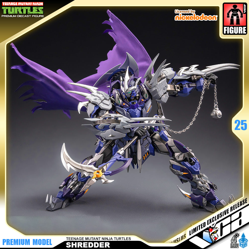 Heat Boys Nickelodeon Teenage Mutant Ninja Turtles Shredder Mecha Metal Structure Premium Action Figure VCA Gundam Singapore Heat Boys Nickelodeon Teenage Mutant Ninja Turtles Shredder Mecha Metal Structure Premium Action Figure VCA Gundam Singapore