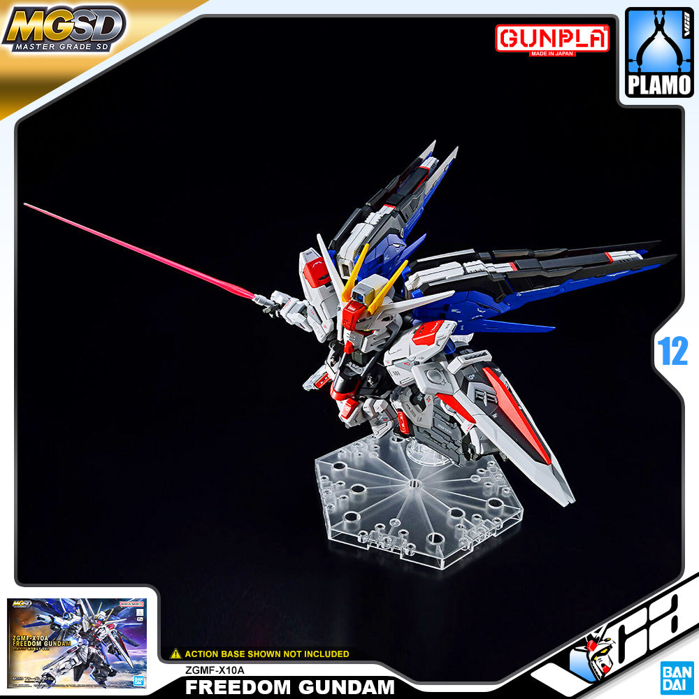 Bandai Gunpla Master Grade SD MGSD ZGMF-X10A Freedom Gundam Plastic Model Action Toy VCA Singapore Bandai Gunpla Master Grade SD MGSD ZGMF-X10A Freedom Gundam Plastic Model Action Toy VCA Singapore