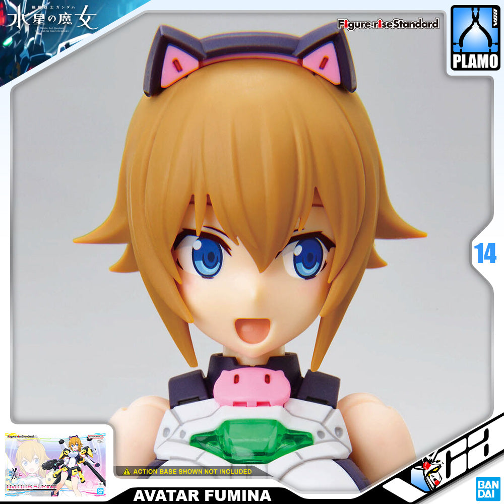 Bandai Figure Rise Standard Fumina Avatar Plastic Model Action Toy Kit VCA Gundam Singapore Bandai Figure Rise Standard Fumina Avatar Plastic Model Action Toy Kit VCA Gundam Singapore