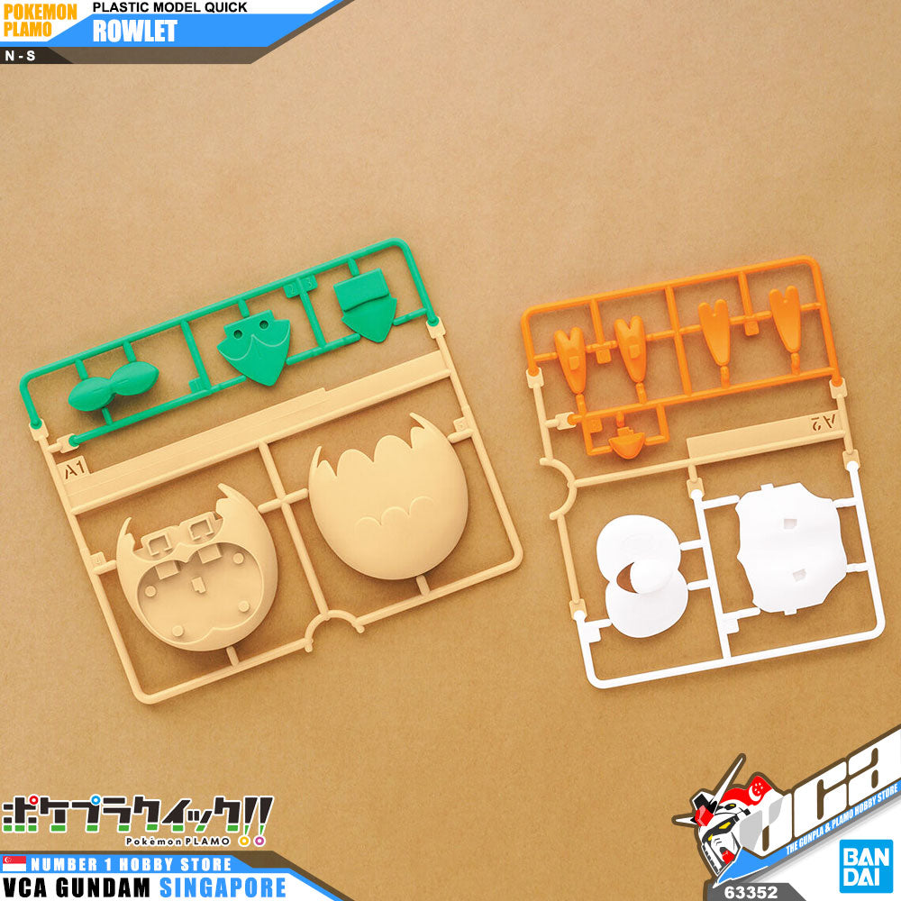 Pokemon Plamo Collection Quick! ROWLET Pokemon Plamo Collection Quick! ROWLET
