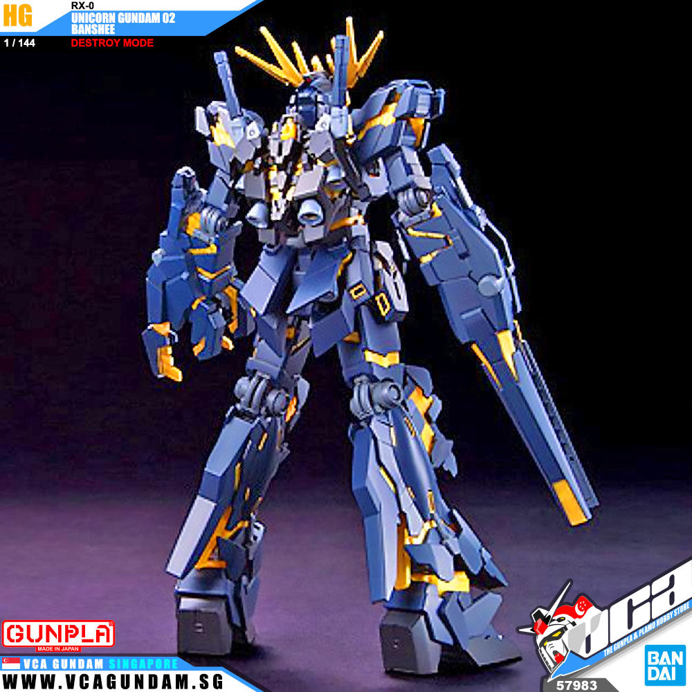 HG UNICORN GUNDAM 02 BANSHEE (DESTROY MODE) HG UNICORN GUNDAM 02 BANSHEE (DESTROY MODE)