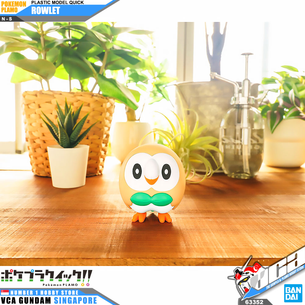 Pokemon Plamo Collection Quick! ROWLET Pokemon Plamo Collection Quick! ROWLET