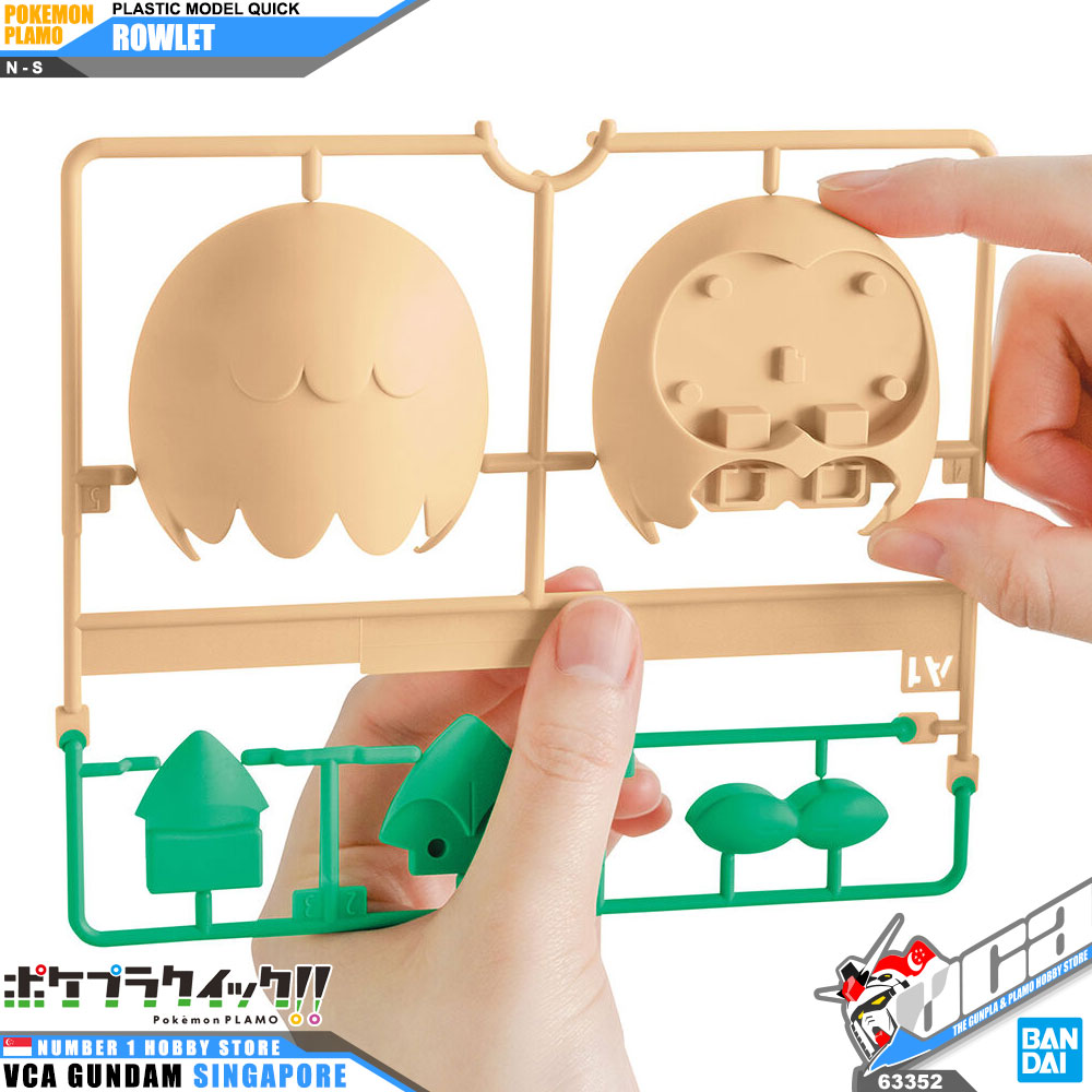 Pokemon Plamo Collection Quick! ROWLET Pokemon Plamo Collection Quick! ROWLET
