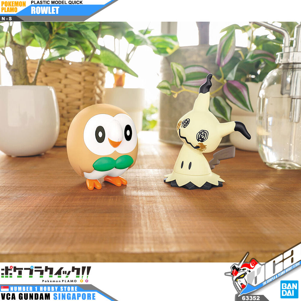 Pokemon Plamo Collection Quick! ROWLET Pokemon Plamo Collection Quick! ROWLET