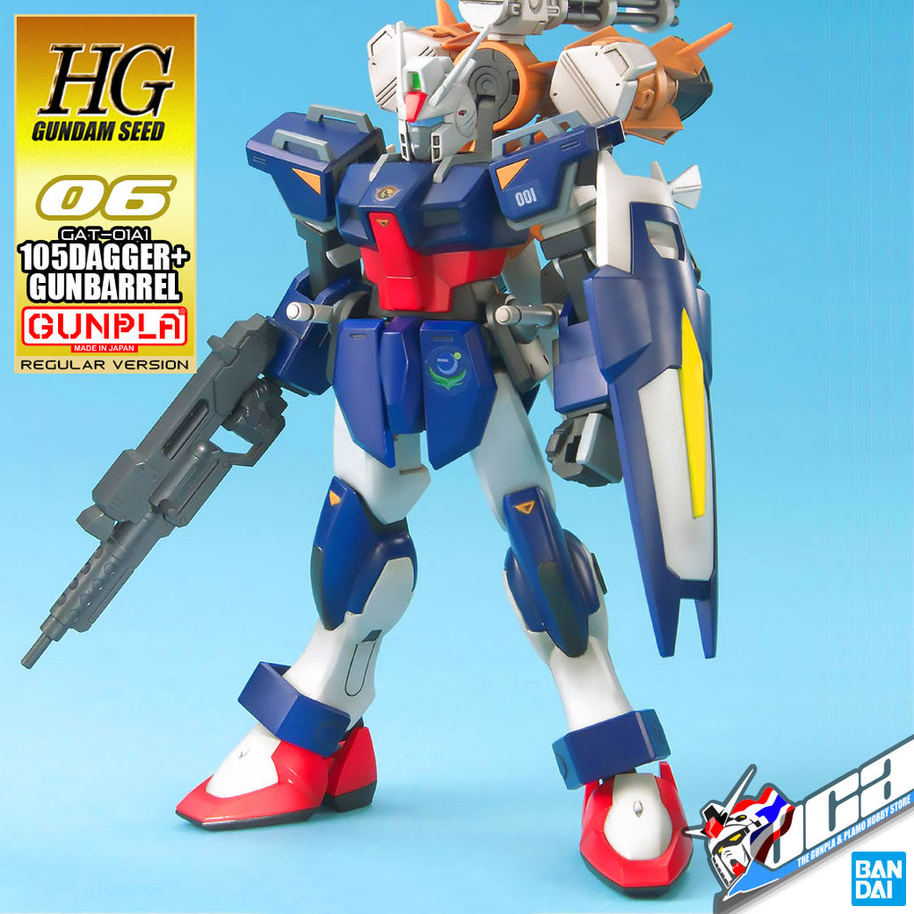 Bandai® Gunpla High Grade 1/144 HG 105DAGGER + GUNBARREL VCA Gundam Singapore