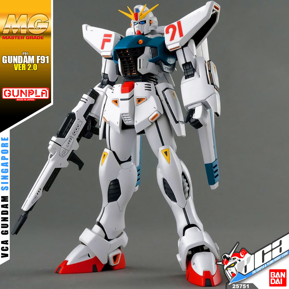 Mobile Suit Gundam F91 MG F91 Gundam F91 (Ver 2.0) 1/100 Scale Model Kit