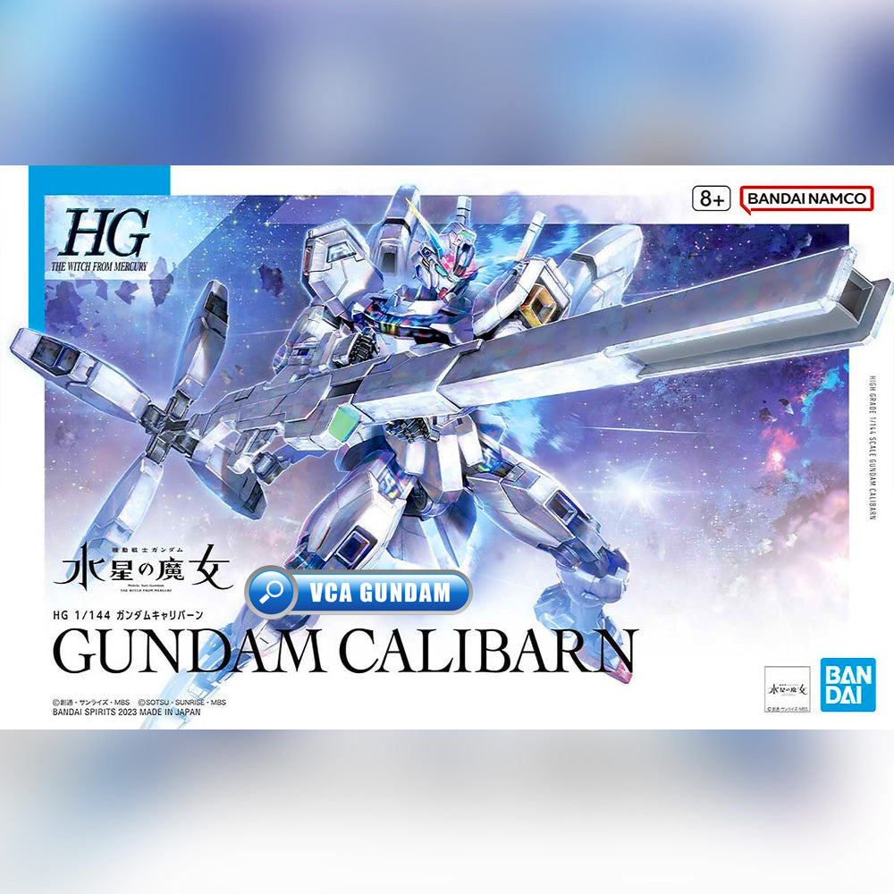 Bandai Gunpla High Grade HG Gundam Calibarn Plastic Model Action Toy VCA Singapore