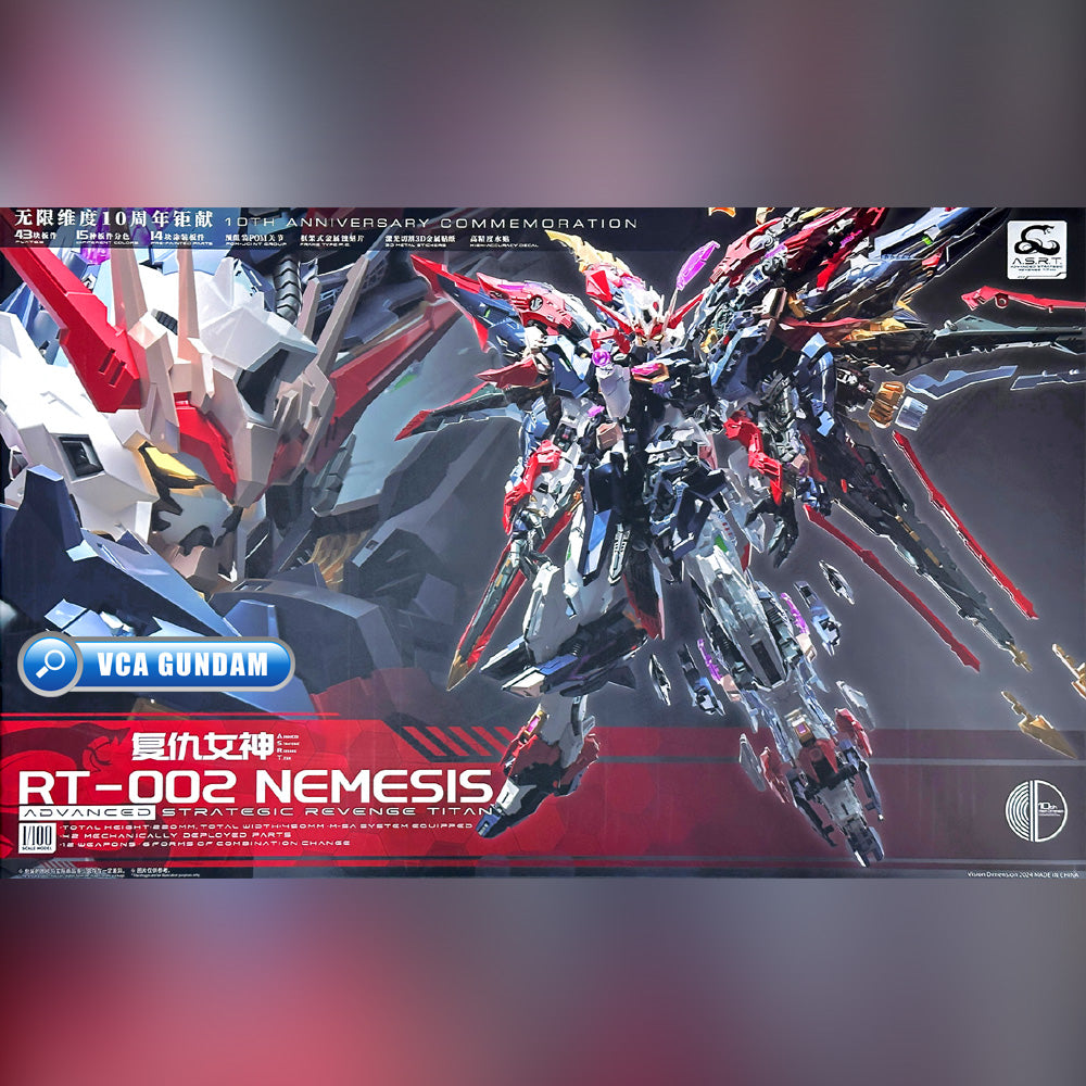 Infinite Dimension 无限新星 In Era+ RMD Nemesis 复仇女神 Master Grade MG Plastic Model Action Figure Toy Kit VCA Gundam Singapore Infinite Dimension 无限新星 In Era+ RMD Nemesis 复仇女神 Master Grade MG Plastic Model Action Figure Toy Kit VCA Gundam Singapore