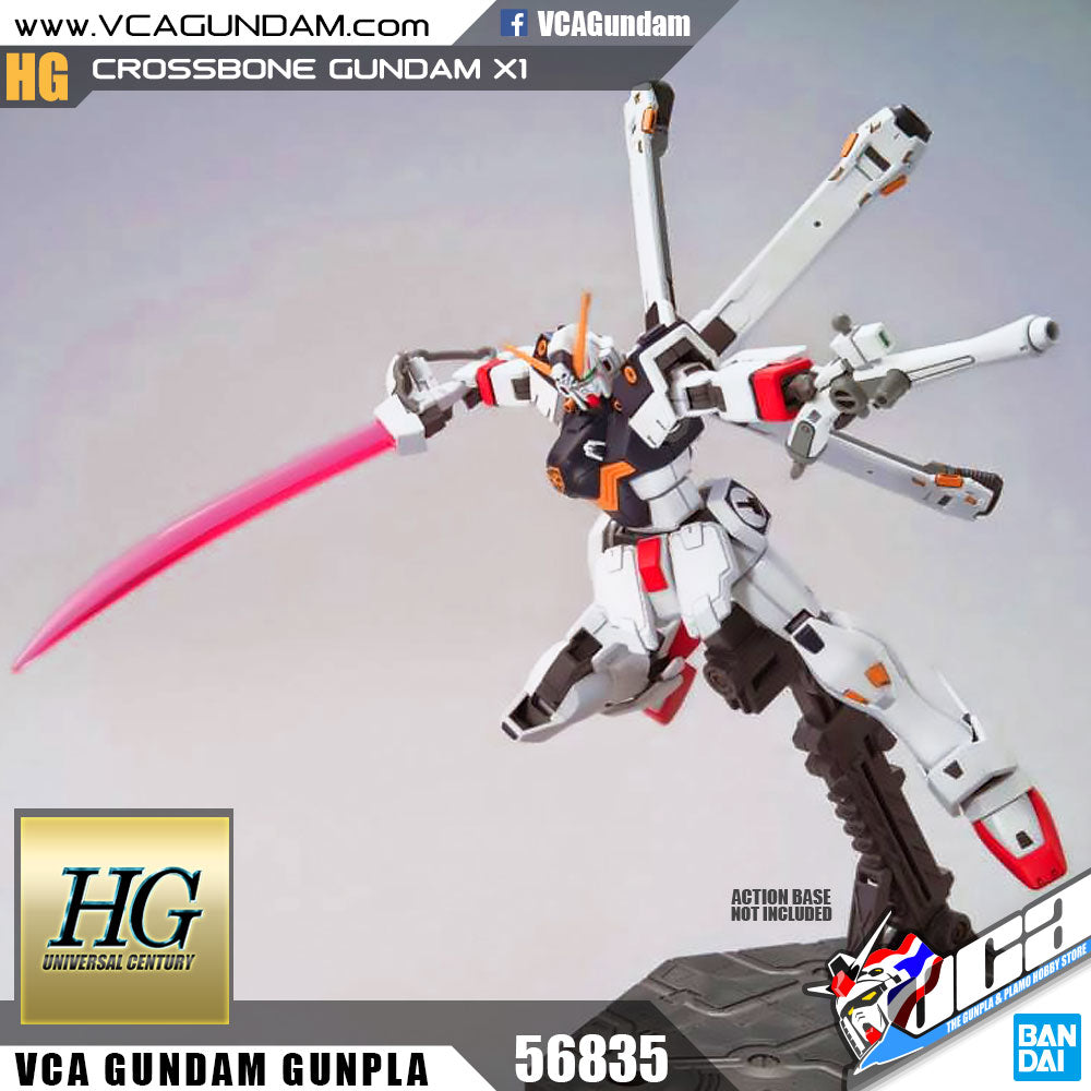 【𝐁𝐀𝐂𝐊𝐎𝐑𝐃𝐄𝐑】SEP-2024🔵 HG CROSSBONE GUNDAM X1