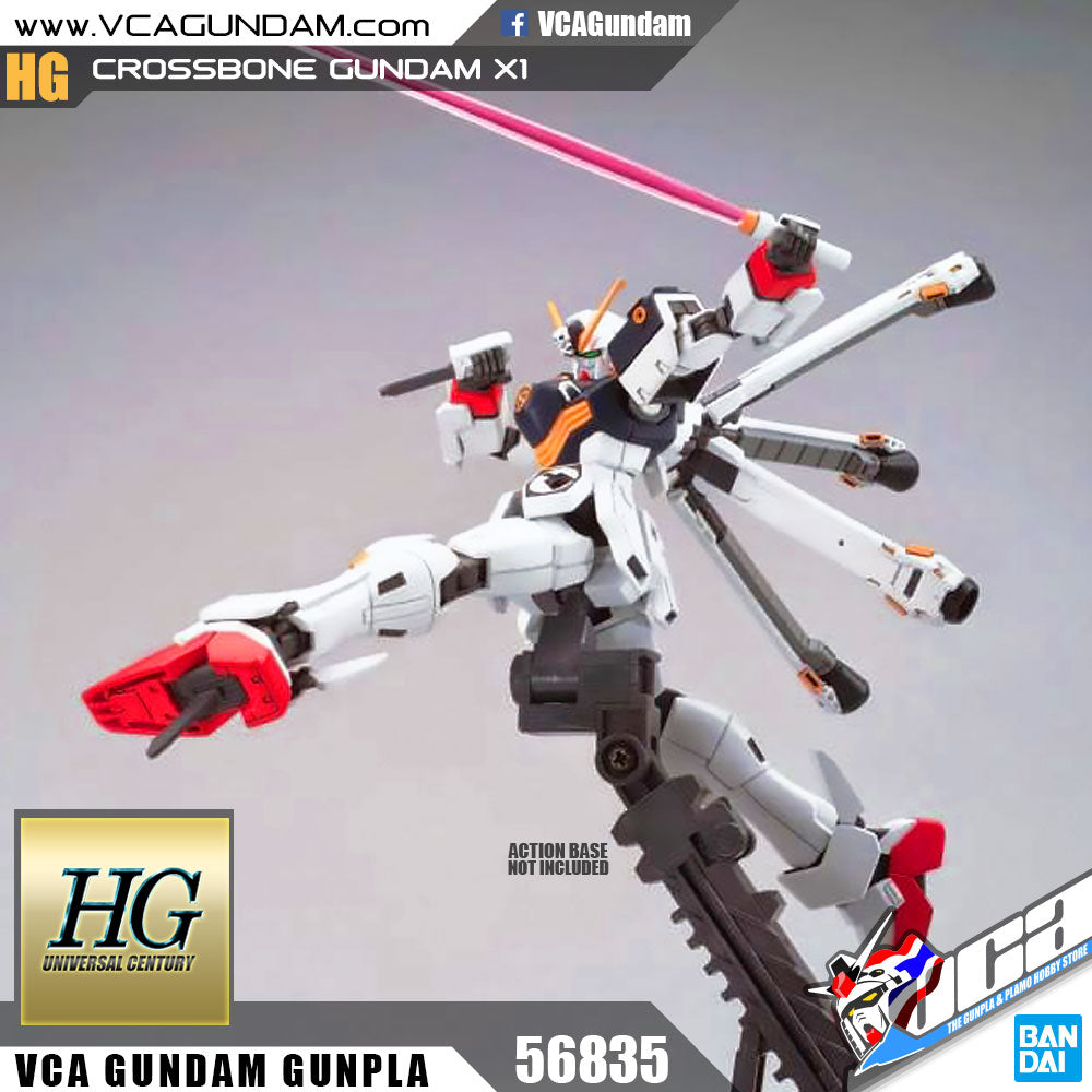 【𝐁𝐀𝐂𝐊𝐎𝐑𝐃𝐄𝐑】SEP-2024🔵 HG CROSSBONE GUNDAM X1