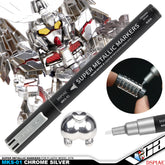Dspiae Super Metallic Markers Chrome Silver Action Figure Hobby Model Toy Paint VCA Gundam Singapore