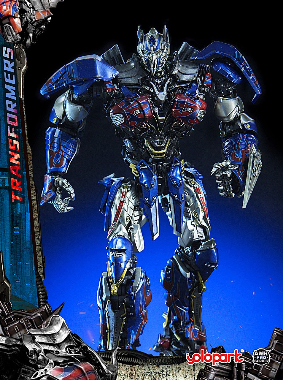 Yolopark® AMK PRO OPTIMUS PRIME (TRANSFORMERS: THE LAST KNIGHT MOVIE VERSION) Action figure toy Yolopark® AMK PRO OPTIMUS PRIME (TRANSFORMERS: THE LAST KNIGHT MOVIE VERSION) Action figure toy
