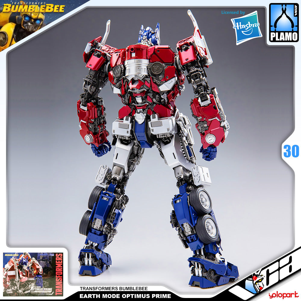 Yolopark Earth Mode Optimus Prime Transformers Bumblebee Plastic Model Action Toy Kit VCA Gundam Singapore