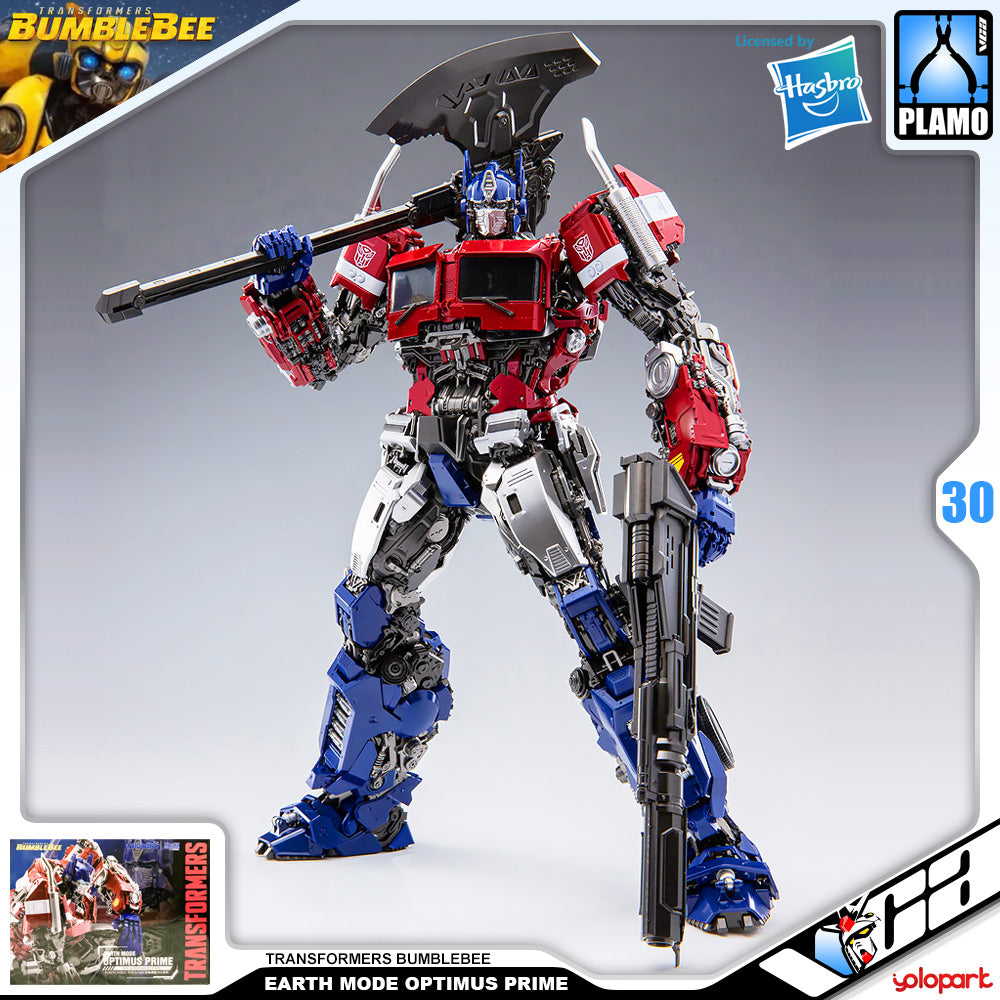 Yolopark Earth Mode Optimus Prime Transformers Bumblebee Plastic Model Action Toy Kit VCA Gundam Singapore