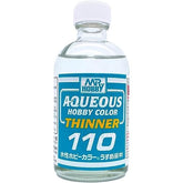 MR HOBBY T110 AQUEOUS HOBBY COLOR THINNER 110ML