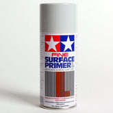 TAMIYA 87064 FINE SURFACE PRIMER (L) FOR PLASTIC & METAL (LIGHT GRAY) 180 ML
