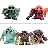 BB SENSHI MOBILE SUIT GUNDAM PRINCIPALITY OF ZEON MOBILE SUIT SET