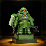 FATBOY MODEL FZ-2 CHONKER GREEN ZAKU MAGNETIC JOINT MODEL KIT