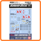 GUNDAM DECAL 71 CHAR'S COUNTERATTACK FEDERATION for 1/144 SCALE