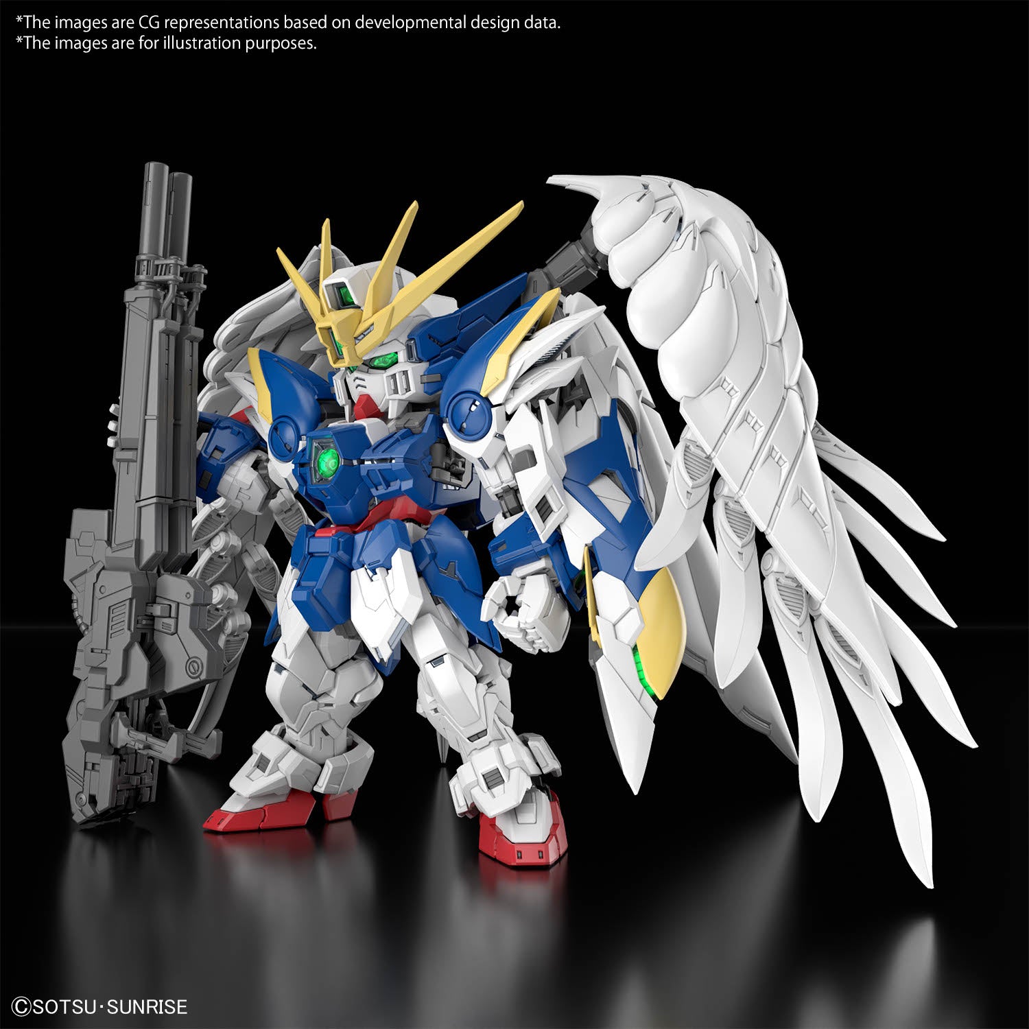 Bandai Gunpla Master Grade SD MGSD XXXG-00W0 Wing Gundam Zero EW Plastic Model Action Toy VCA Singapore