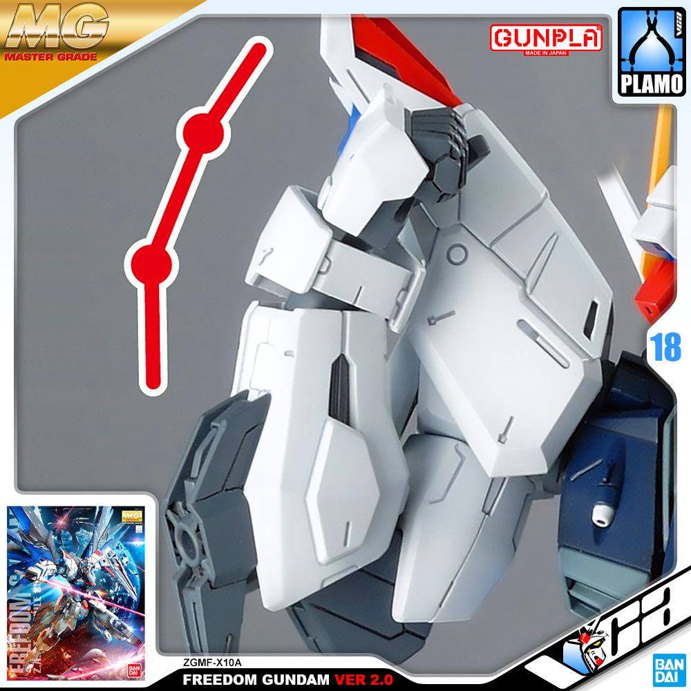 Bandai Gunpla Master Grade 1/100 MG ZGMF-X10A Freedom Gundam Ver 2.0 Bandai Gunpla Master Grade 1/100 MG ZGMF-X10A Freedom Gundam Ver 2.0