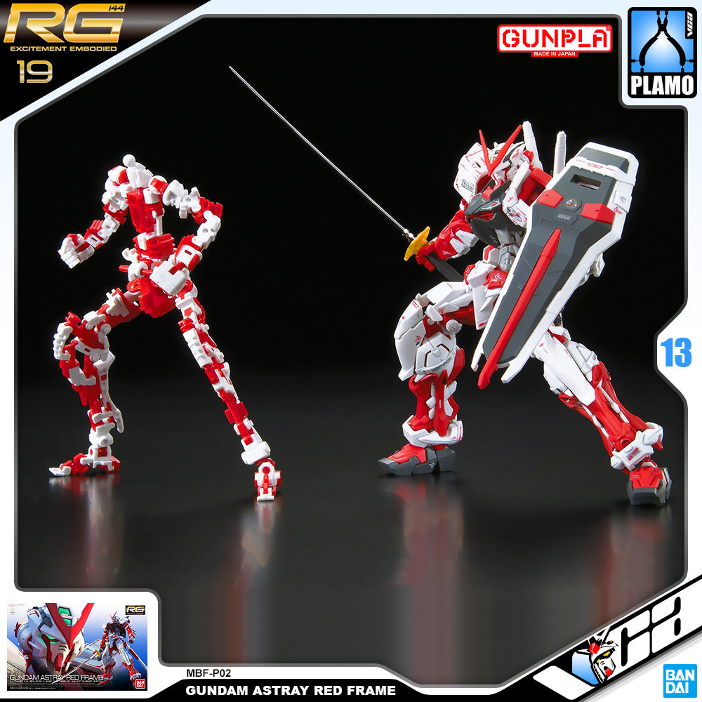 Bandaiยฎ Gunpla Real Grade RG 1/144 MBF-P02 GUNDAM ASTRAY RED FRAME VCA Singapore Bandaiยฎ Gunpla Real Grade RG 1/144 MBF-P02 GUNDAM ASTRAY RED FRAME VCA Singapore