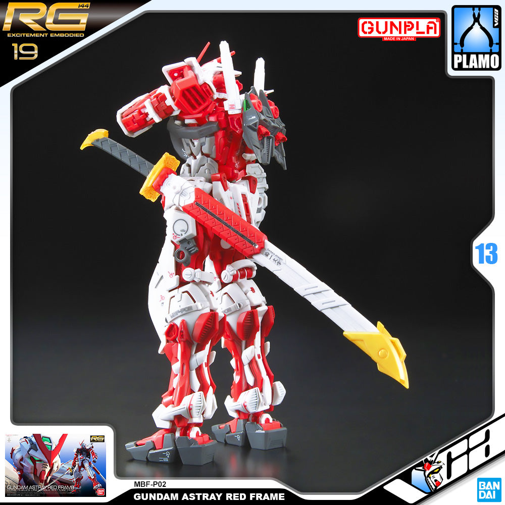 Bandaiยฎ Gunpla Real Grade RG 1/144 MBF-P02 GUNDAM ASTRAY RED FRAME VCA Singapore Bandaiยฎ Gunpla Real Grade RG 1/144 MBF-P02 GUNDAM ASTRAY RED FRAME VCA Singapore