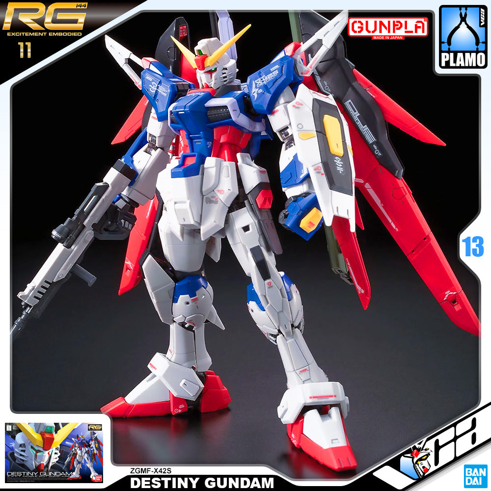 Bandai® Gundam Gunpla Real Grade RG ZGMF-X42S DESTINY GUNDAM Bandai® Gundam Gunpla Real Grade RG ZGMF-X42S DESTINY GUNDAM