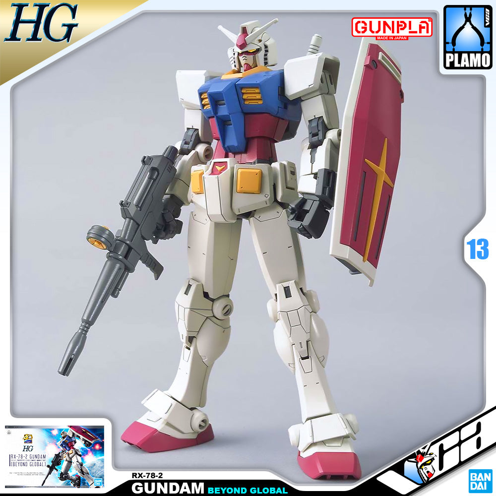 Bandai Gunpla High Grade HG RX-78-2 GUNDAM BEYOND GLOBAL Bandai Gunpla High Grade HG RX-78-2 GUNDAM BEYOND GLOBAL
