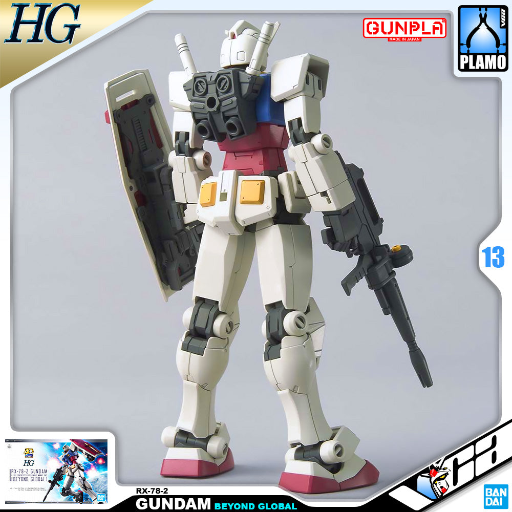 Bandai Gunpla High Grade HG RX-78-2 GUNDAM BEYOND GLOBAL Bandai Gunpla High Grade HG RX-78-2 GUNDAM BEYOND GLOBAL