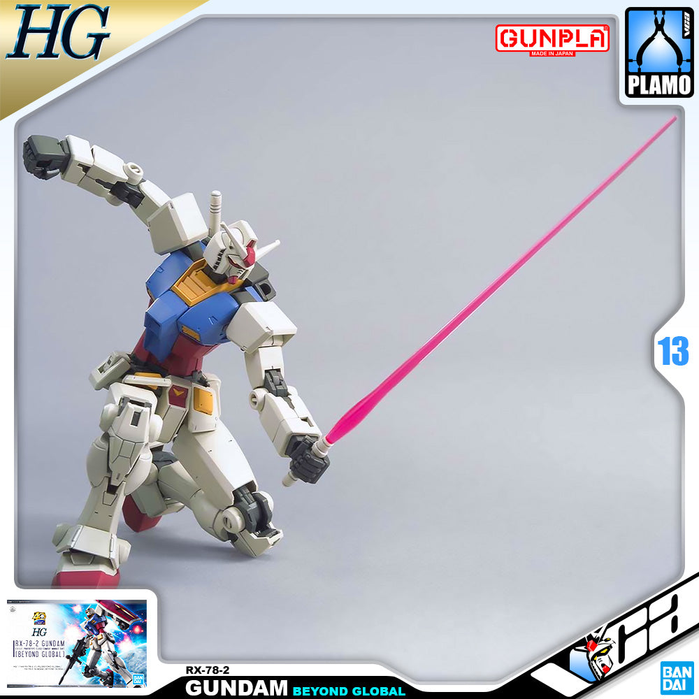 Bandai Gunpla High Grade HG RX-78-2 GUNDAM BEYOND GLOBAL Bandai Gunpla High Grade HG RX-78-2 GUNDAM BEYOND GLOBAL