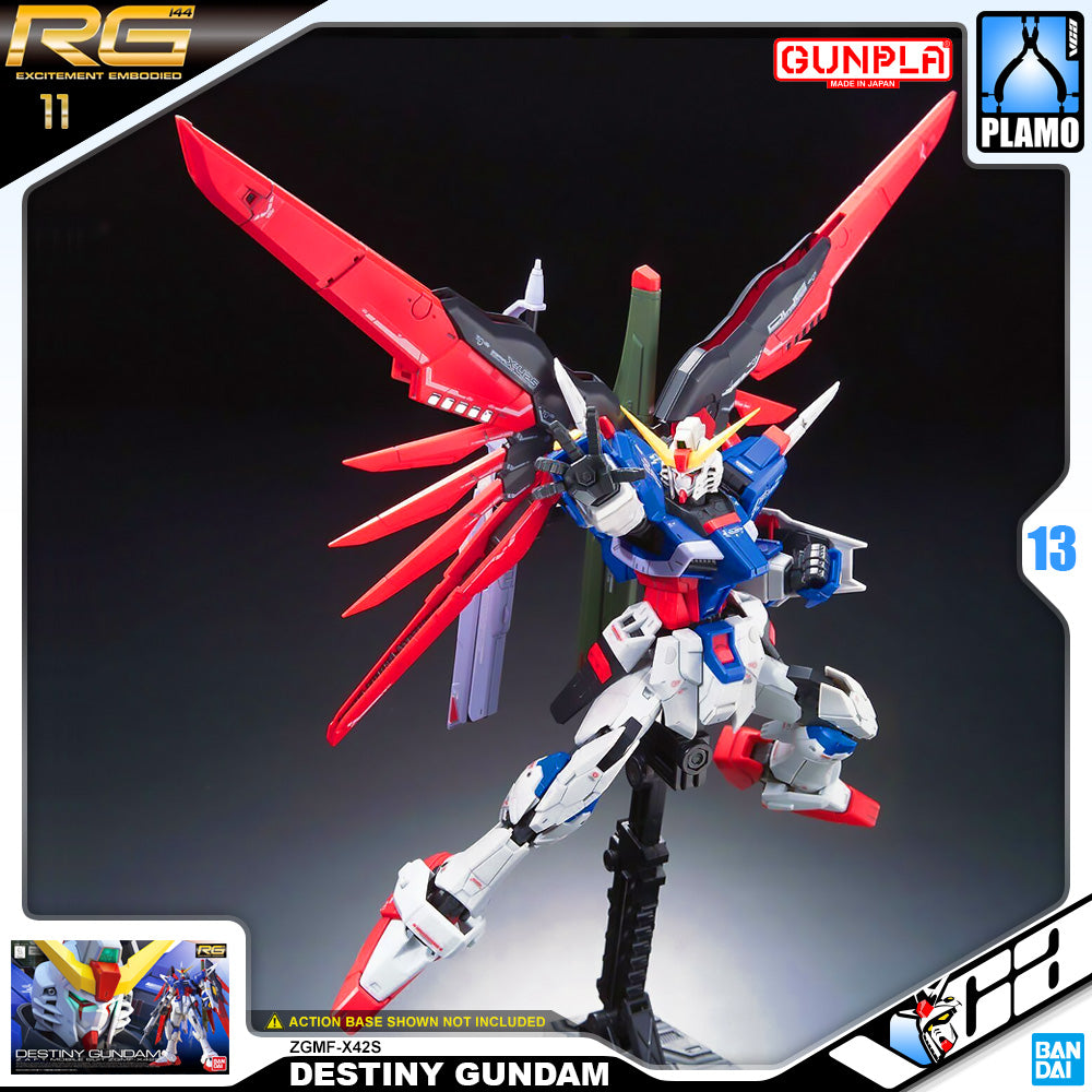 Bandai® Gundam Gunpla Real Grade RG ZGMF-X42S DESTINY GUNDAM Bandai® Gundam Gunpla Real Grade RG ZGMF-X42S DESTINY GUNDAM