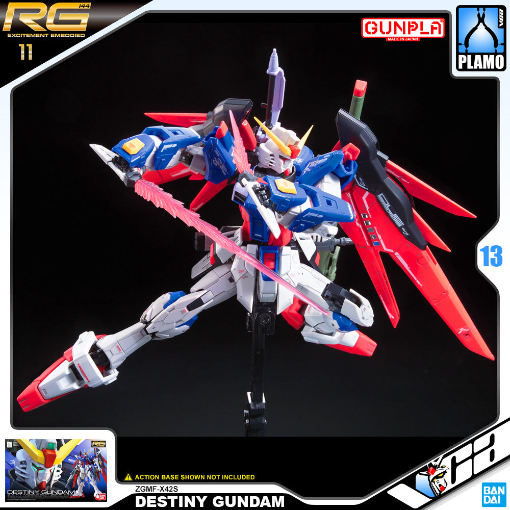 Bandai® Gundam Gunpla Real Grade RG ZGMF-X42S DESTINY GUNDAM Bandai® Gundam Gunpla Real Grade RG ZGMF-X42S DESTINY GUNDAM