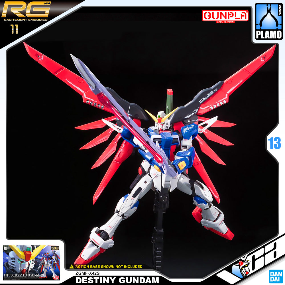 Bandai® Gundam Gunpla Real Grade RG ZGMF-X42S DESTINY GUNDAM Bandai® Gundam Gunpla Real Grade RG ZGMF-X42S DESTINY GUNDAM