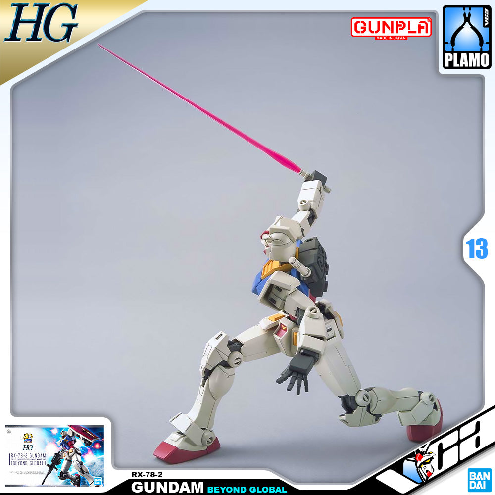 Bandai Gunpla High Grade HG RX-78-2 GUNDAM BEYOND GLOBAL Bandai Gunpla High Grade HG RX-78-2 GUNDAM BEYOND GLOBAL