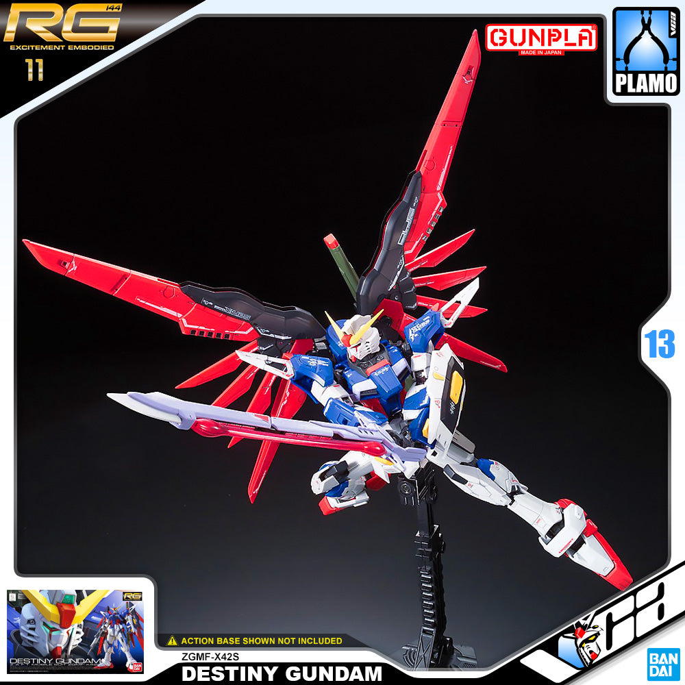 Bandai® Gundam Gunpla Real Grade RG ZGMF-X42S DESTINY GUNDAM Bandai® Gundam Gunpla Real Grade RG ZGMF-X42S DESTINY GUNDAM