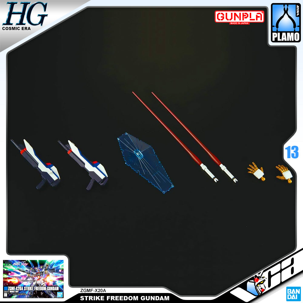 Bandai Gunpla High Grade Cosmic Era HG ZGMF-X20A STRIKE FREEDOM GUNDAM