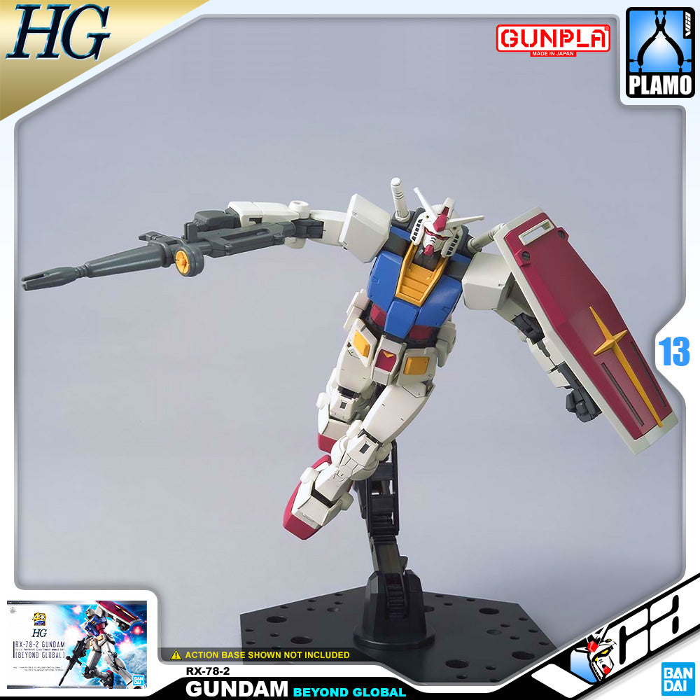 Bandai Gunpla High Grade HG RX-78-2 GUNDAM BEYOND GLOBAL Bandai Gunpla High Grade HG RX-78-2 GUNDAM BEYOND GLOBAL