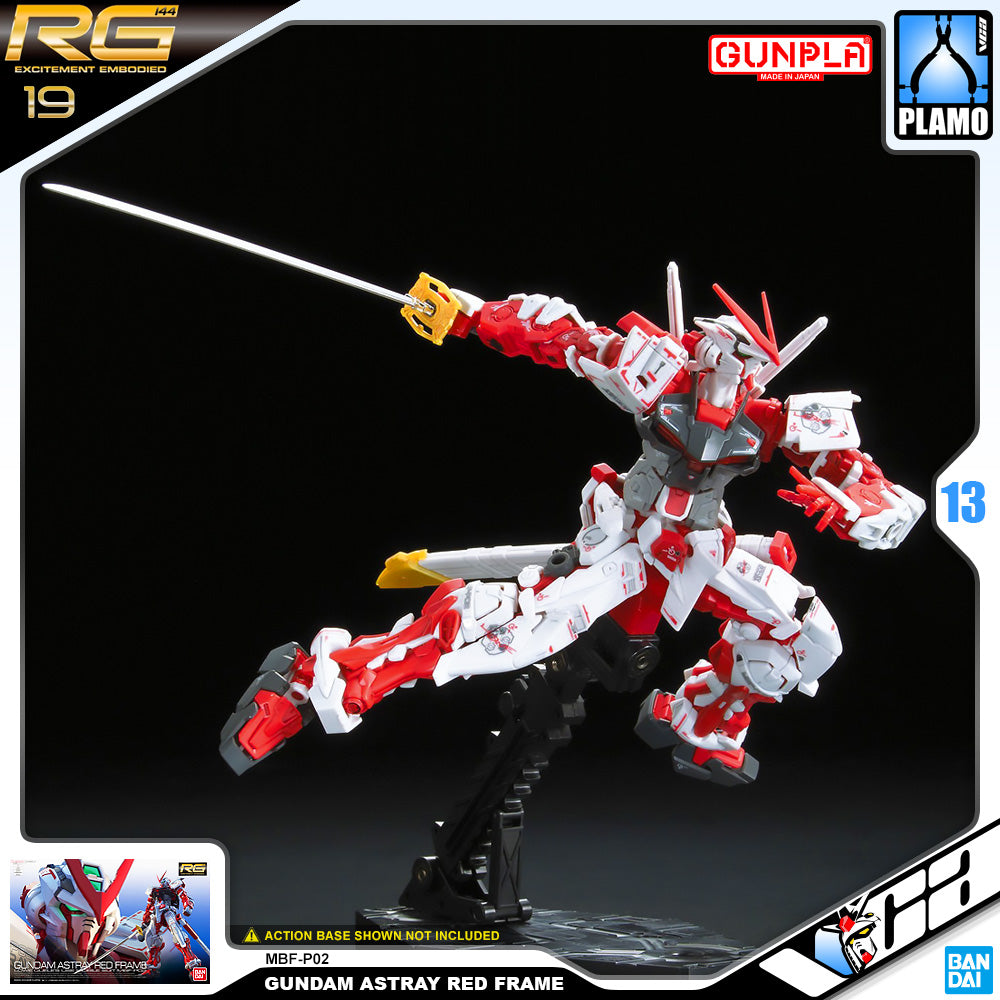 Bandaiยฎ Gunpla Real Grade RG 1/144 MBF-P02 GUNDAM ASTRAY RED FRAME VCA Singapore Bandaiยฎ Gunpla Real Grade RG 1/144 MBF-P02 GUNDAM ASTRAY RED FRAME VCA Singapore