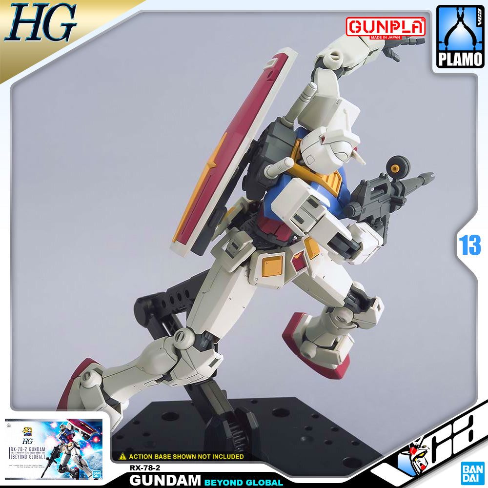 Bandai Gunpla High Grade HG RX-78-2 GUNDAM BEYOND GLOBAL Bandai Gunpla High Grade HG RX-78-2 GUNDAM BEYOND GLOBAL