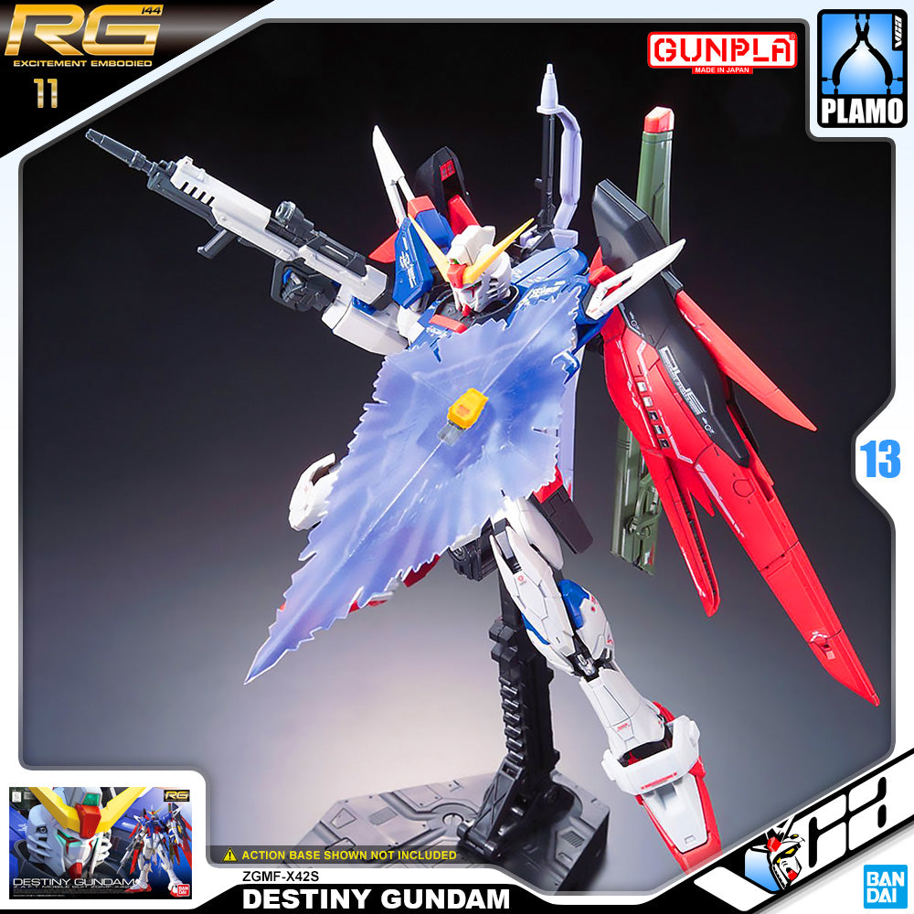 Bandai® Gundam Gunpla Real Grade RG ZGMF-X42S DESTINY GUNDAM Bandai® Gundam Gunpla Real Grade RG ZGMF-X42S DESTINY GUNDAM