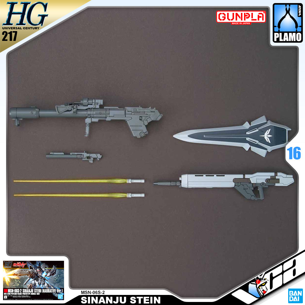 Bandai High Grade HG MSN-06S-2 SINANJU STEIN NARRATIVE VERSION Bandai High Grade HG MSN-06S-2 SINANJU STEIN NARRATIVE VERSION