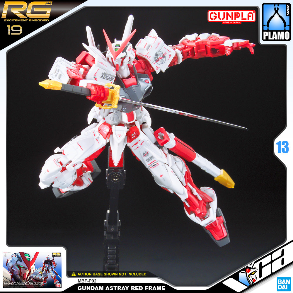 Bandaiยฎ Gunpla Real Grade RG 1/144 MBF-P02 GUNDAM ASTRAY RED FRAME VCA Singapore Bandaiยฎ Gunpla Real Grade RG 1/144 MBF-P02 GUNDAM ASTRAY RED FRAME VCA Singapore