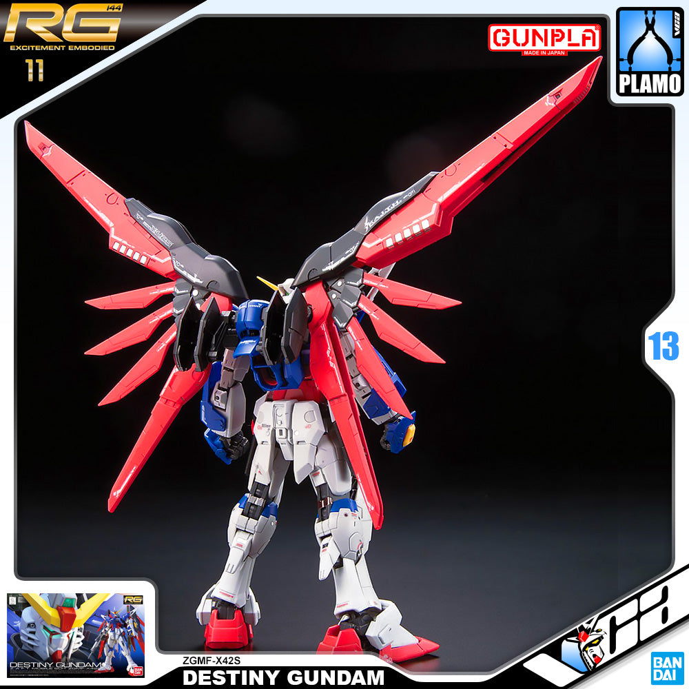 Bandai® Gundam Gunpla Real Grade RG ZGMF-X42S DESTINY GUNDAM Bandai® Gundam Gunpla Real Grade RG ZGMF-X42S DESTINY GUNDAM